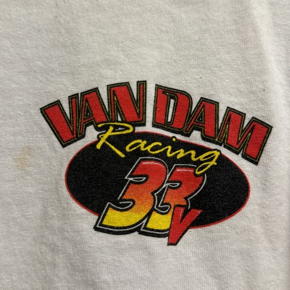 $5 bundled - Racing T-shirt 100% Ultra cotton Preshrunk - Picture 2 of 5